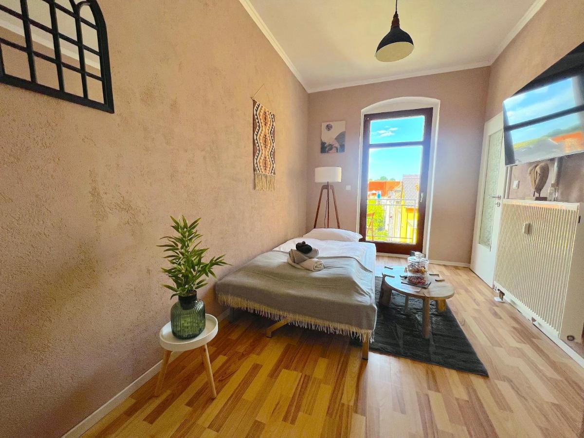 Elbling Apartment Mit Terrasse - Netflix - Parkplatz - Weinbergblick ไมเซน ภายนอก รูปภาพ